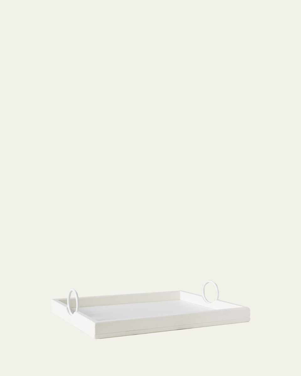 Bianca Large Rectangle Tray, 20"